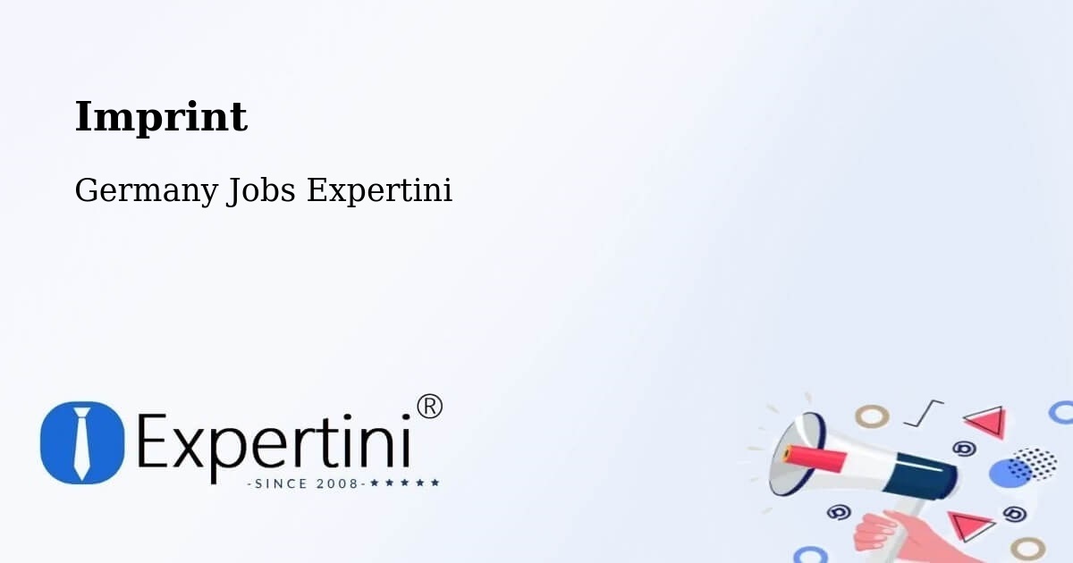 Imprint – Ludwigsburg - Germany Jobs Expertini